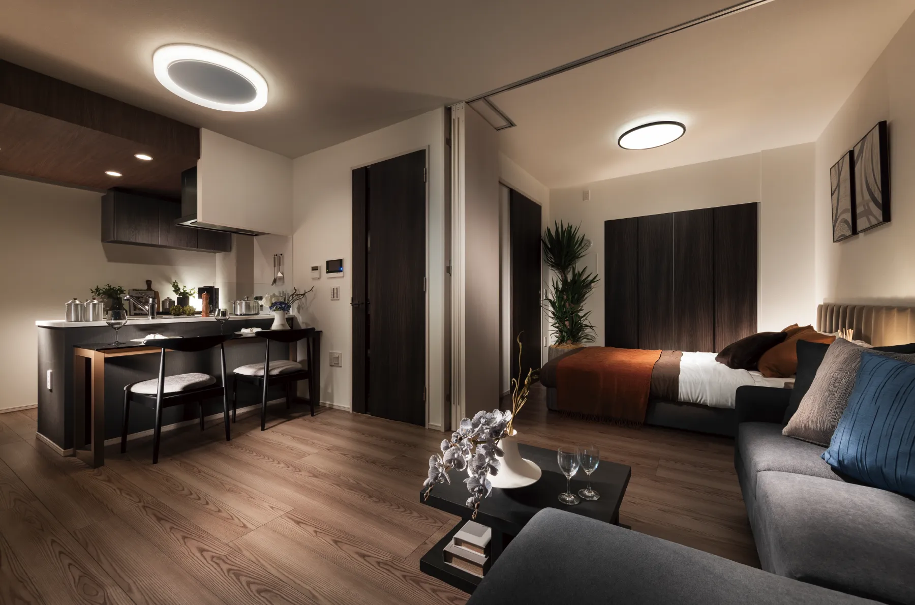 リビング・ダイニング・キッチン、洋室(2)