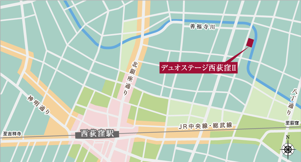 付近の街並み002