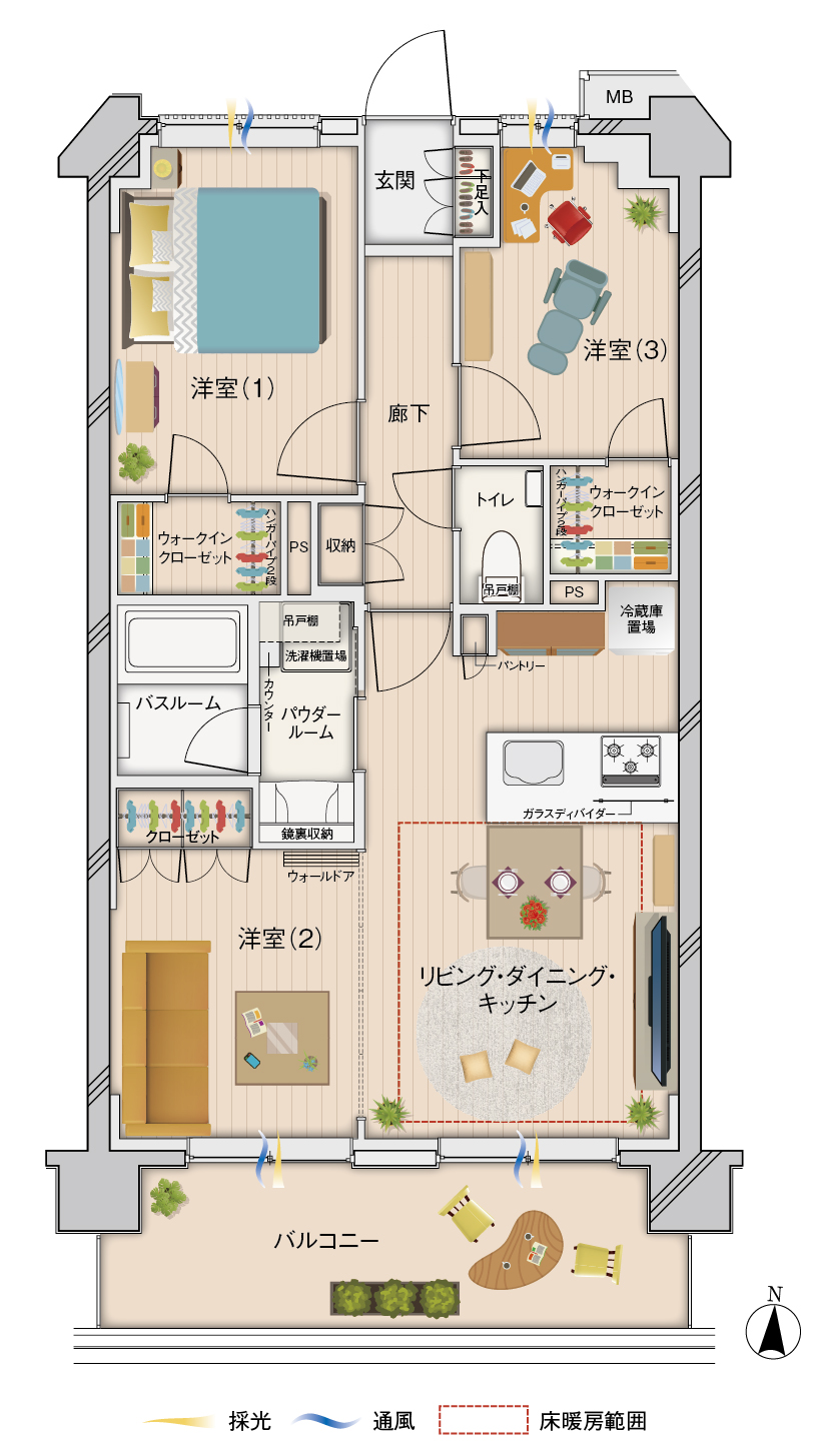 F2type間取り