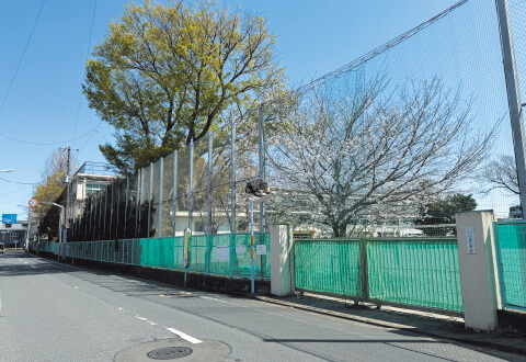 松庵⼩学校（通学区）