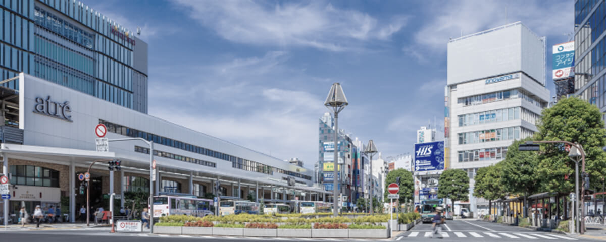 「吉祥寺」駅前