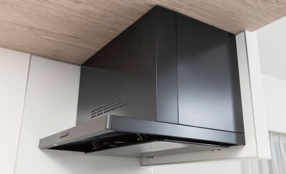 ホーロー整流板付レンジフード