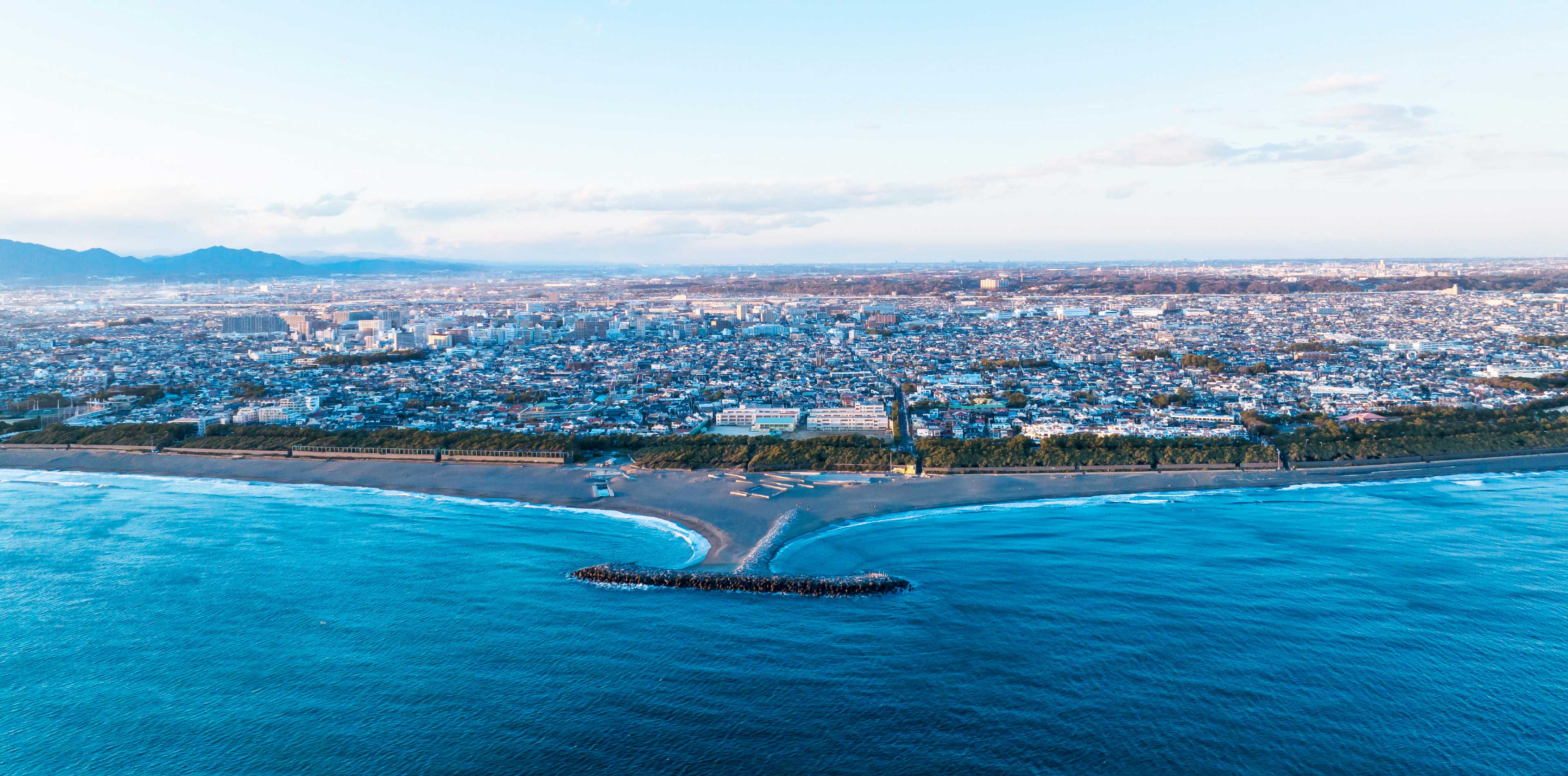 現地付近の航空写真