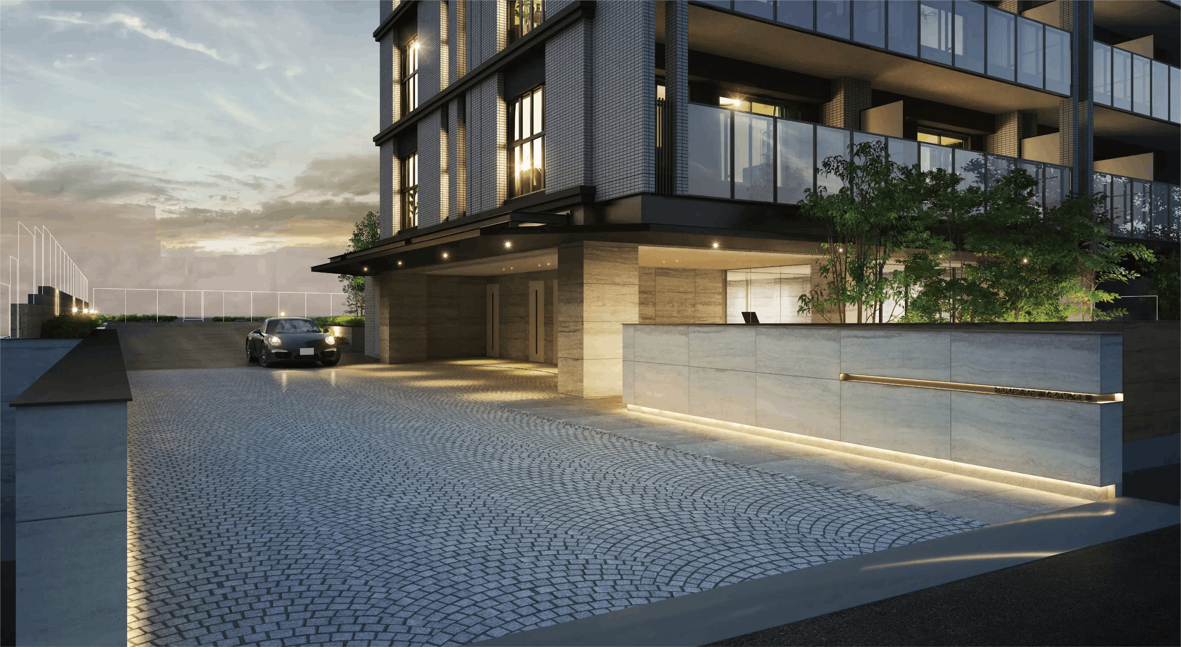 外観・アプローチ完成予想図