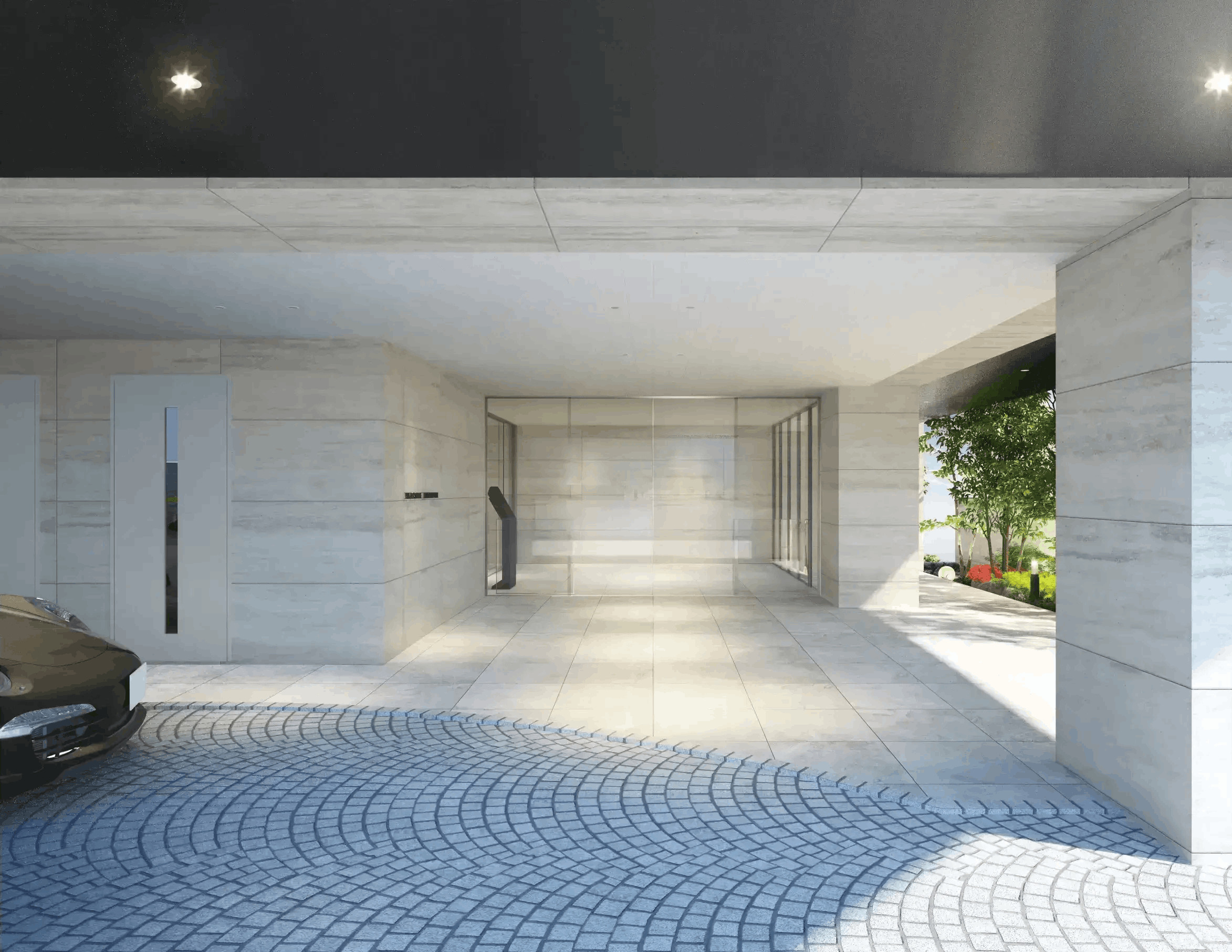 ピロティ完成予想図