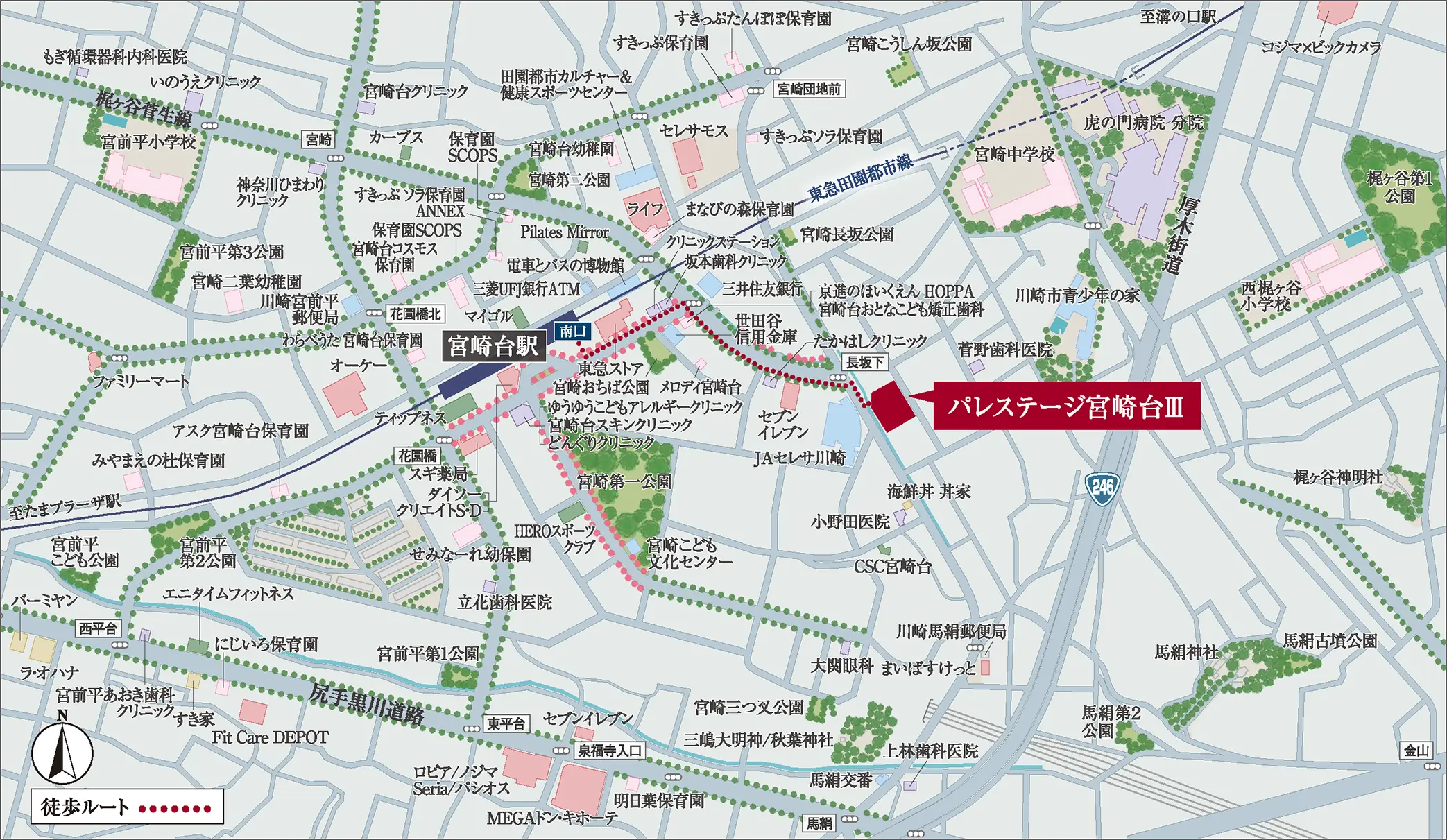 建設地案内図
