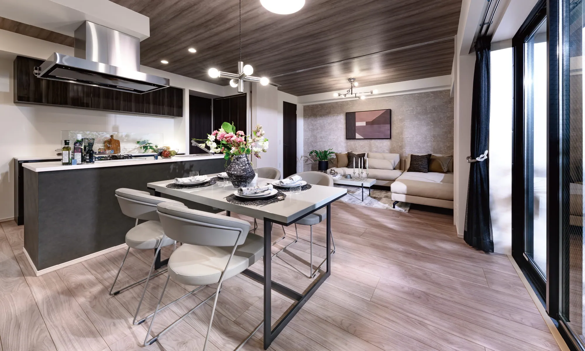 リビング・ダイニング・キッチン、洋室