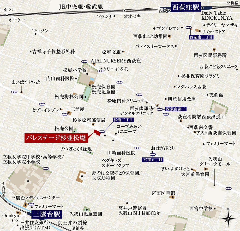 建設地案内図