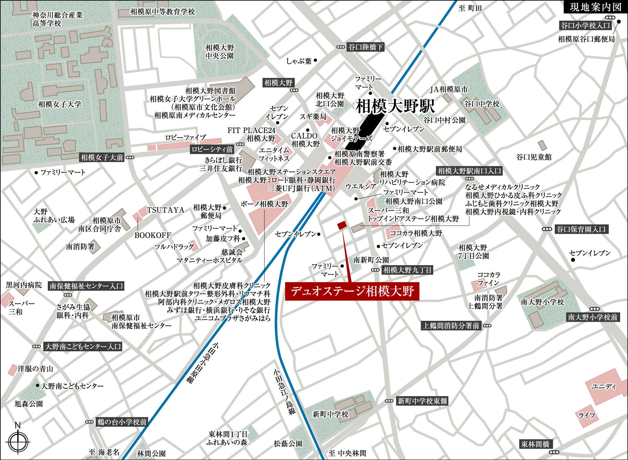 建設地案内図