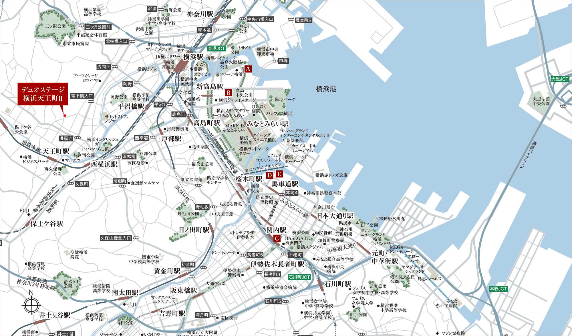 大規模開発マップ