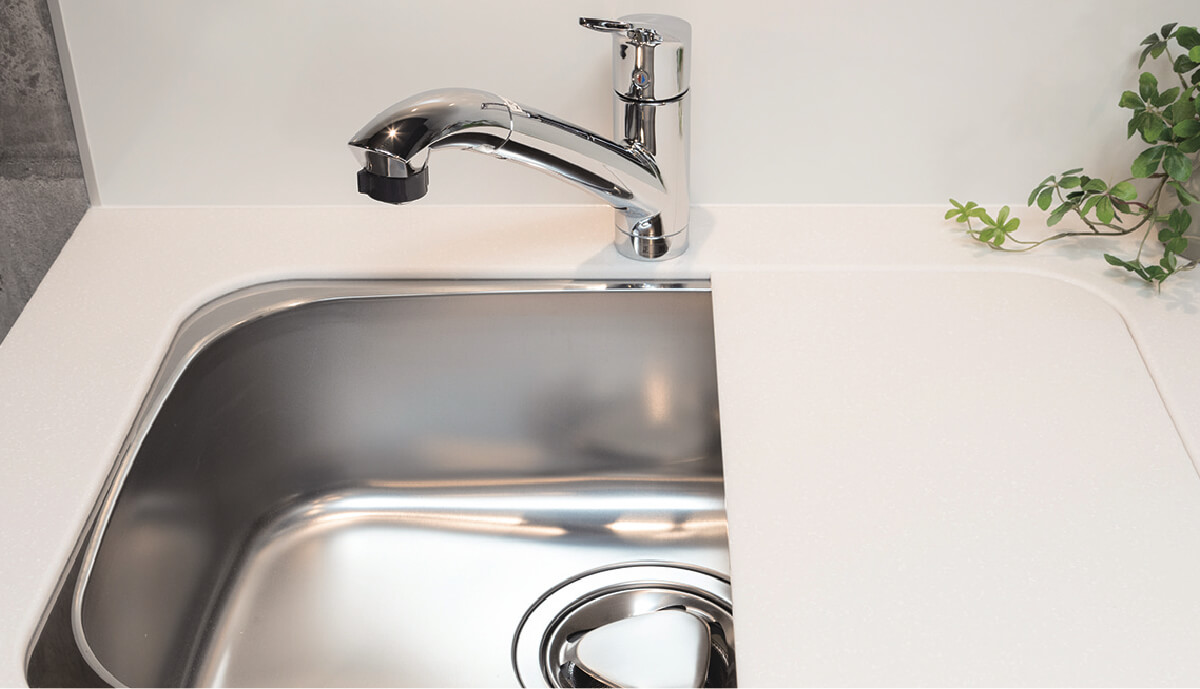 静音シンク（人造大理石プレート付）