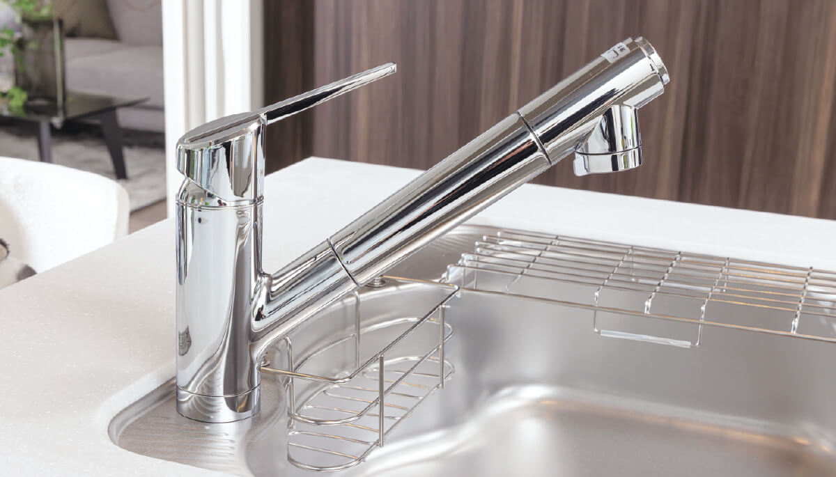 浄水器一体型シャワー水栓