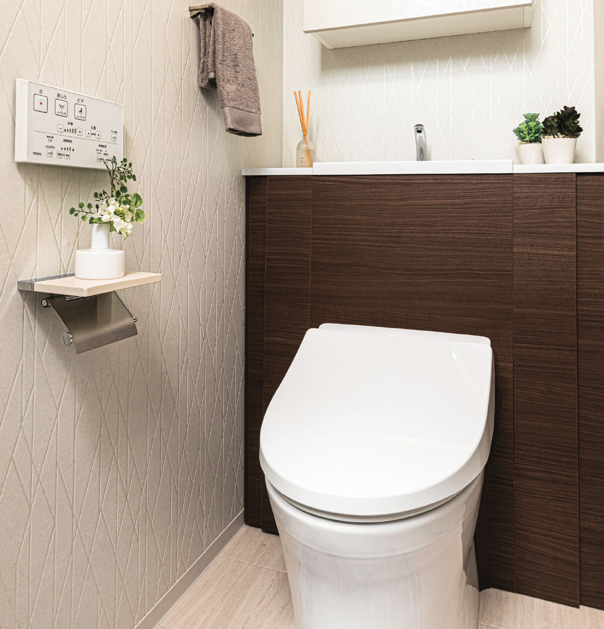 ウォシュレット一体形トイレ