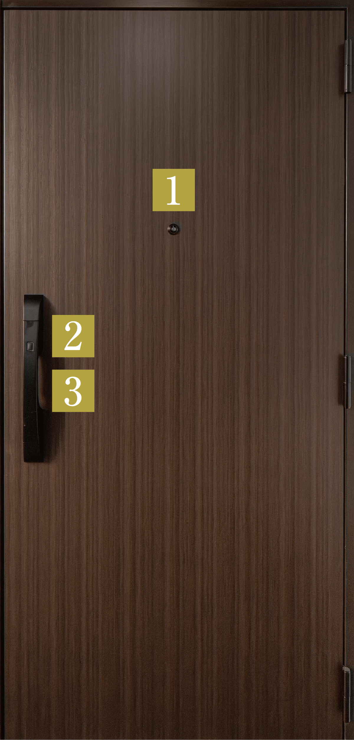 玄関ドアの防犯設備